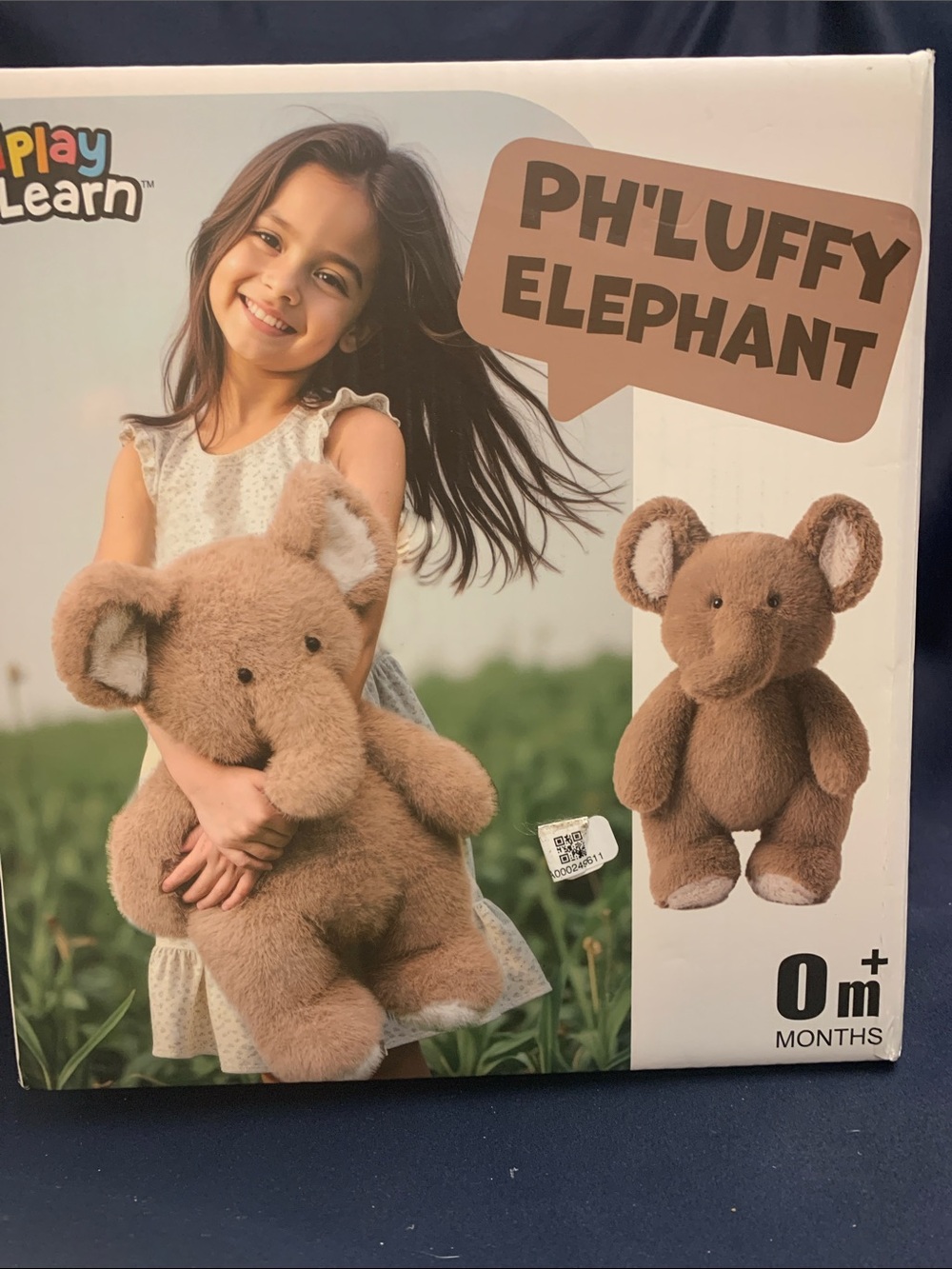 Ph'Luffy Elephant Plush Toy - Brown